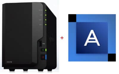 SYNOLOGY DS218 und Acronis Backup – Fehler