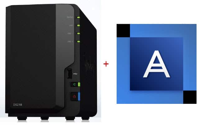 SYNOLOGY DS218 und Acronis Backup – Fehler