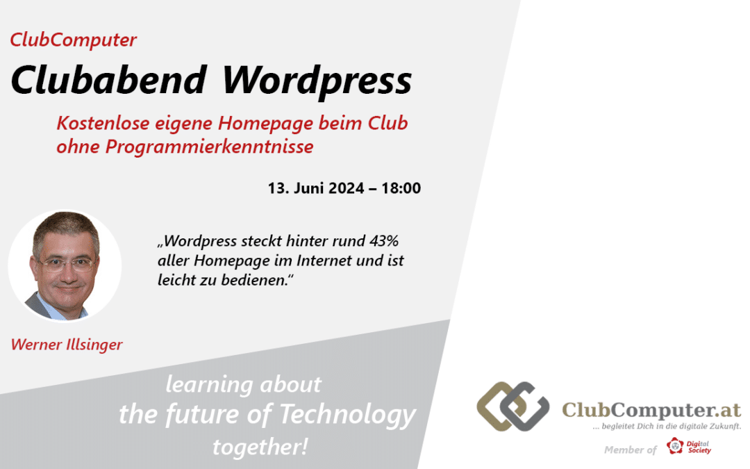 Nachlese: Clubabend WordPress 13.06.2024