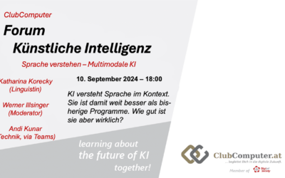 Nachlese: Forum Künstliche Intelligenz 10.09.2024