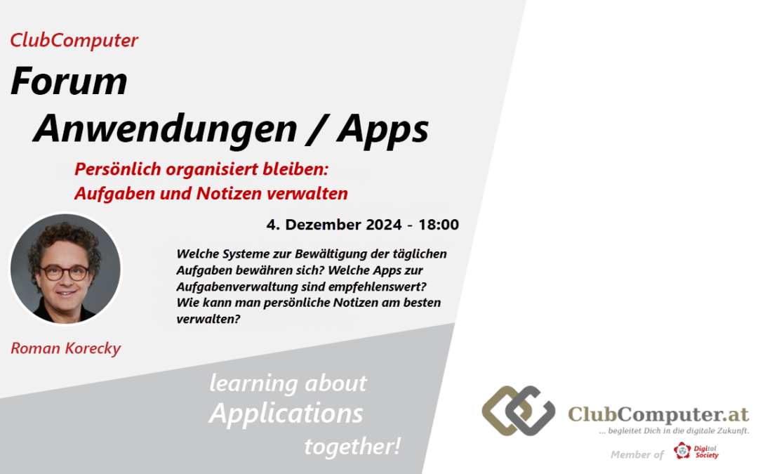 Nachlese: Forum Apps 04.12.2024