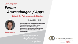Forum Apps: Winget, der Paketmanager für Windows