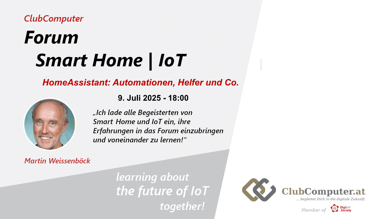 Forum Smart Home | IoT - Home Assistant Workshop