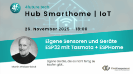 Hub Smarthome | IoT - ESP32 mit Tasmota und ESPHome